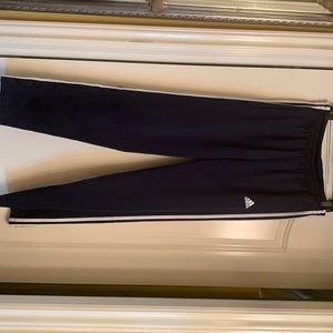 Mens Adidas Navy Athletic Track Pants size L